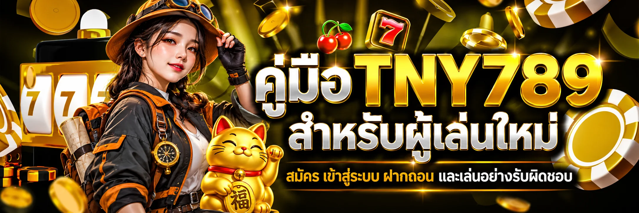 TNY789 คู่มือผู้เล่นใหม่ | สมัคร เข้าระบบ ฝากถอน